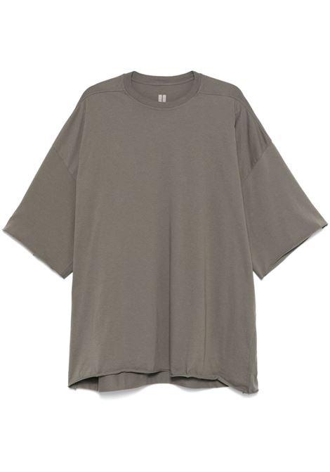 T-shirt amaniche corte tommy t in grigio Rick Owens - uomo RICK OWENS | RU01E5283JA34